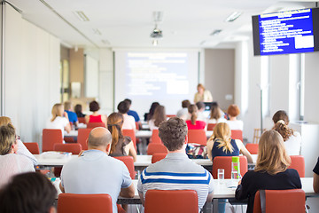 Image showing Lecture at university.