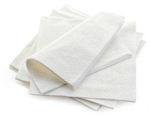 Image showing white paper napkins