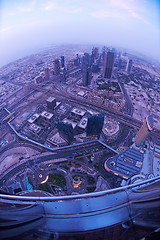 Image showing Dubai night skylin