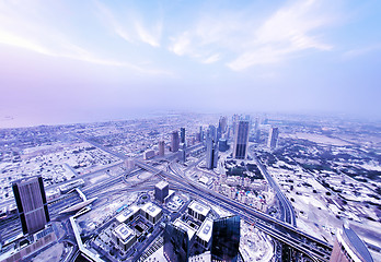 Image showing dubai downtown