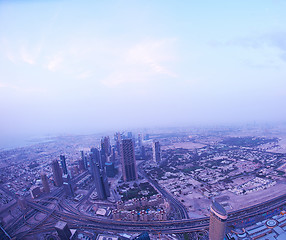 Image showing Dubai night skylin