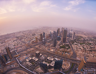 Image showing dubai downtown