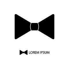 Image showing Black bowtie as logo