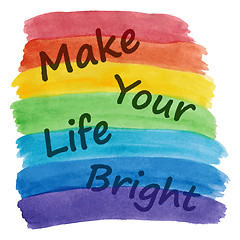 Image showing Make your life brighter