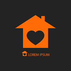 Image showing Sweet home logo