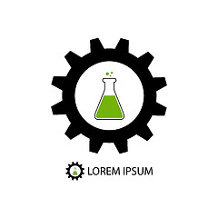 Image showing Chemical industry logo