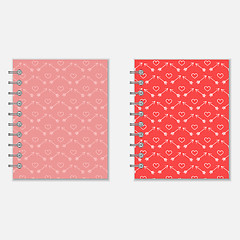 Image showing Love diary design