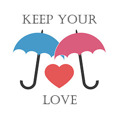 Image showing Keep your love