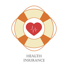 Image showing Health insurance sign