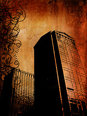 Image showing Grunge buildings