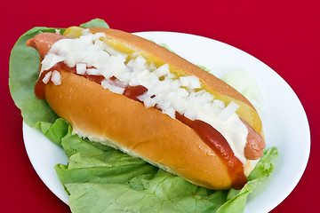 Image showing Hot dog