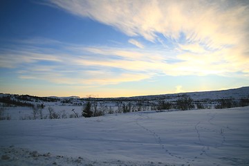 Image showing Winter mountain