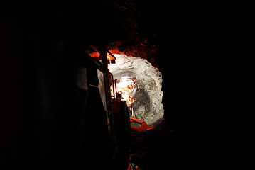 Image showing dark mine