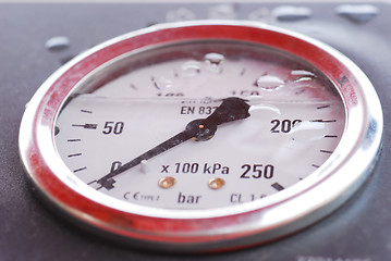 Image showing pressure gauge