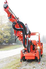 Image showing Mine drilling machine