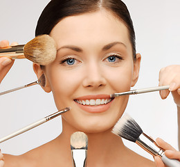 Image showing professional make-up