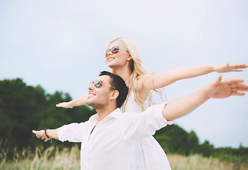 Image showing couple at seaside