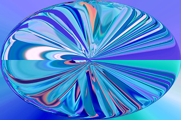 Image showing Abstract 3d background