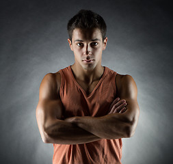 Image showing young male bodybuilder