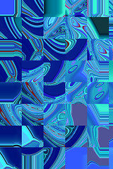 Image showing Abstract 3d background