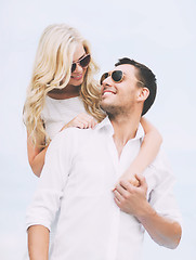 Image showing couple at seaside