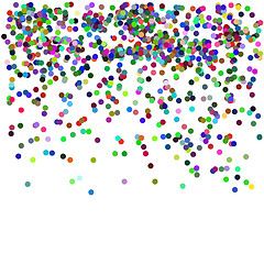 Image showing Colorful Confetti
