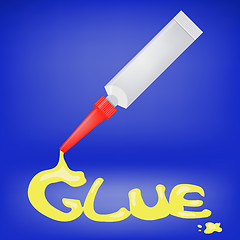 Image showing Glue  Tube