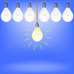 Image showing Set of Bulbs