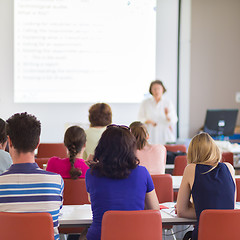 Image showing Lecture at university.