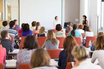 Image showing Lecture at university.