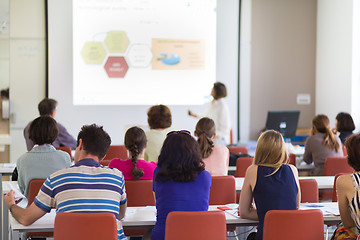 Image showing Lecture at university.