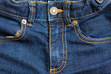 Image showing jeans front view