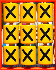 Image showing tic tac toe XO game