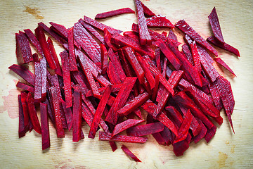 Image showing sliced beets
