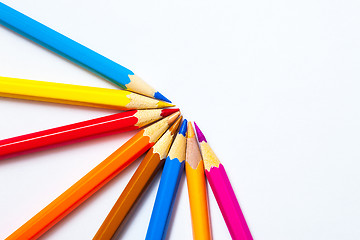 Image showing colored pencils