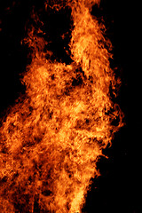 Image showing Fire background