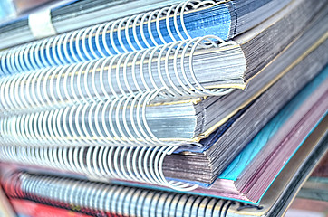 Image showing Art portfolio books