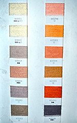 Image showing Color Swatches