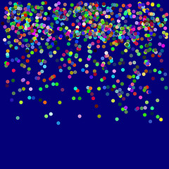 Image showing Falling Confetti