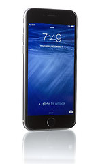 Image showing Apple Space Gray iPhone 6