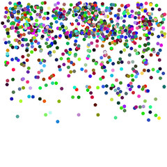 Image showing Falling Confetti