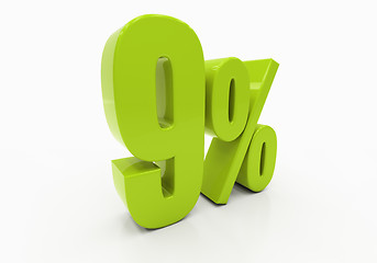 Image showing 3D percent