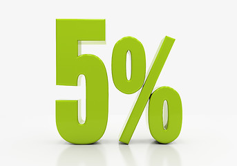 Image showing 3D percent