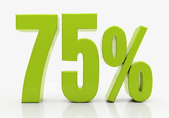 Image showing 3D percent