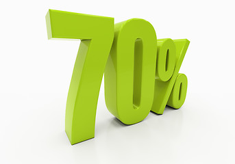 Image showing 3D percent