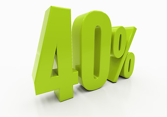 Image showing 3D percent