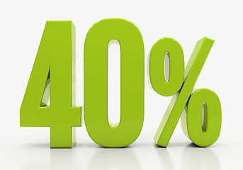 Image showing 3D percent