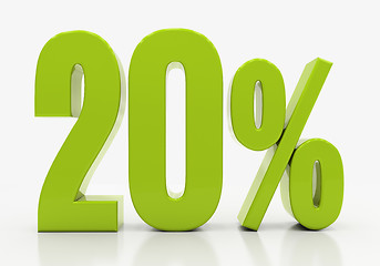 Image showing 3D percent