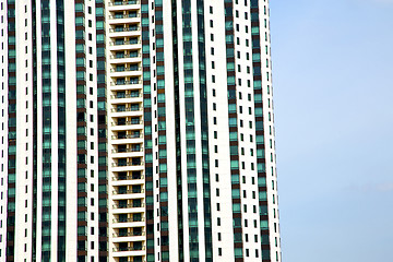 Image showing  bangkok  in office district      abstract  the   modern   skysc