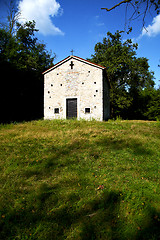 Image showing  italy  lombardy     in  the arsago seprio old     closed brick 